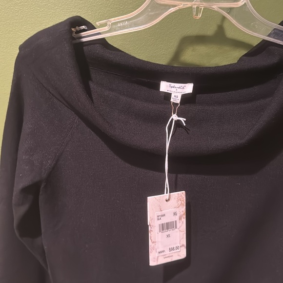 Splendid Off Shoulder Sweater, NWT - Picture 2 of 3